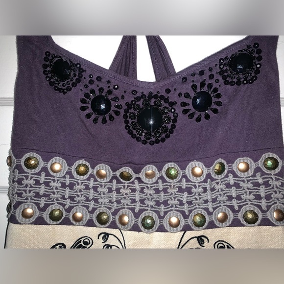 Free people peacock patterned corduroy dress size‎ 2 - Picture 5 of 11